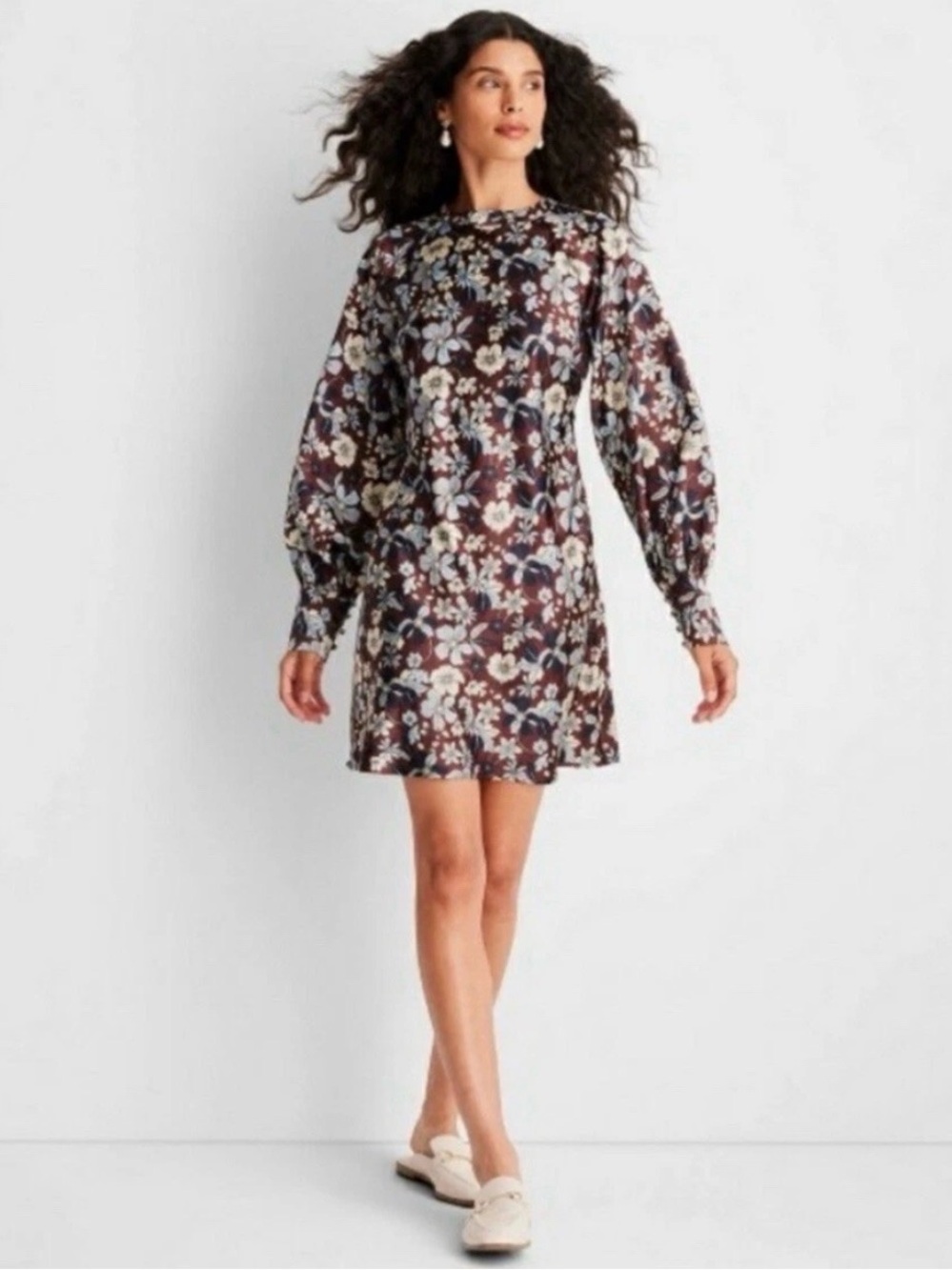 Future Collective Open Back Mini Dress